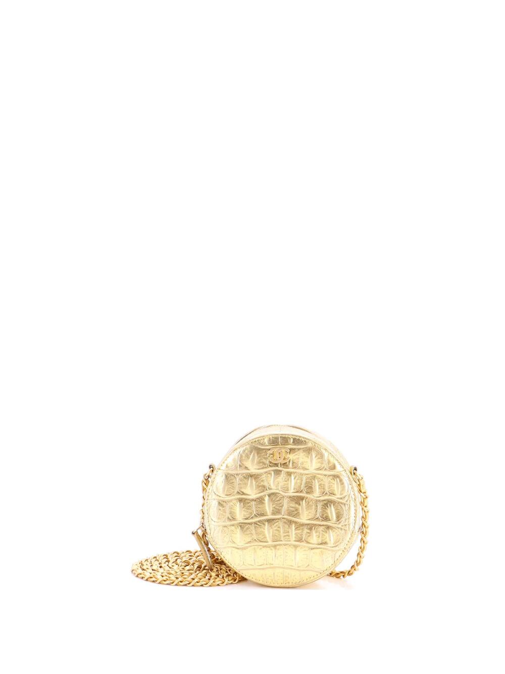 Chanel Round Clutch With Chain #295149C20B